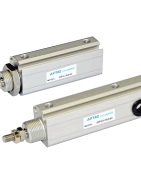 AIRTAC亚德客正品MPG16X5/10/15/20/25/30/35/40S小型面板型气缸