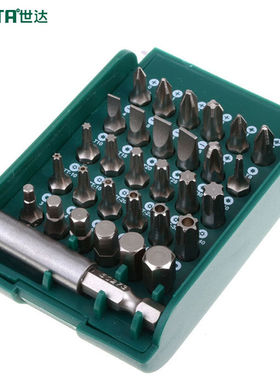 世达Sata 31件套6.3系列电动旋具头组套 螺丝刀刀头 09332