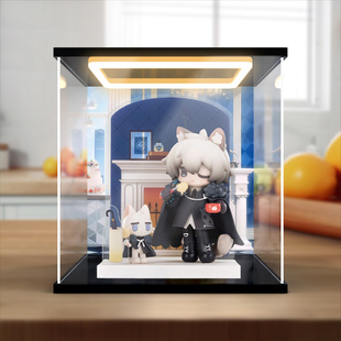 贝格宝适用APEX 来份甜点系列 明日方舟 银灰 手办亚克力收纳盒