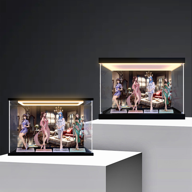 适用镜叔织梦系列王者荣耀貂蝉杨玉环王昭君西施 多人收纳盒防尘