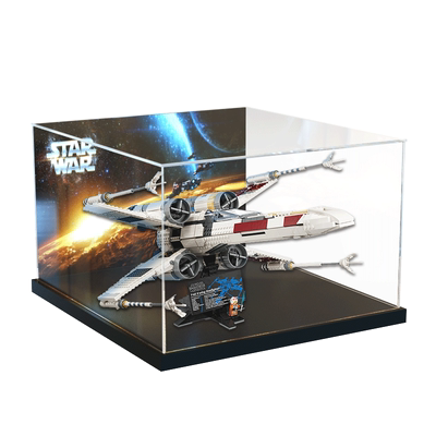 防尘罩亚克力收纳盒乐高75355