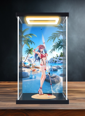 适用 战双帕弥什 薇拉·绯耀 绯澜盛律Ver. 1/10手办回灯收纳盒