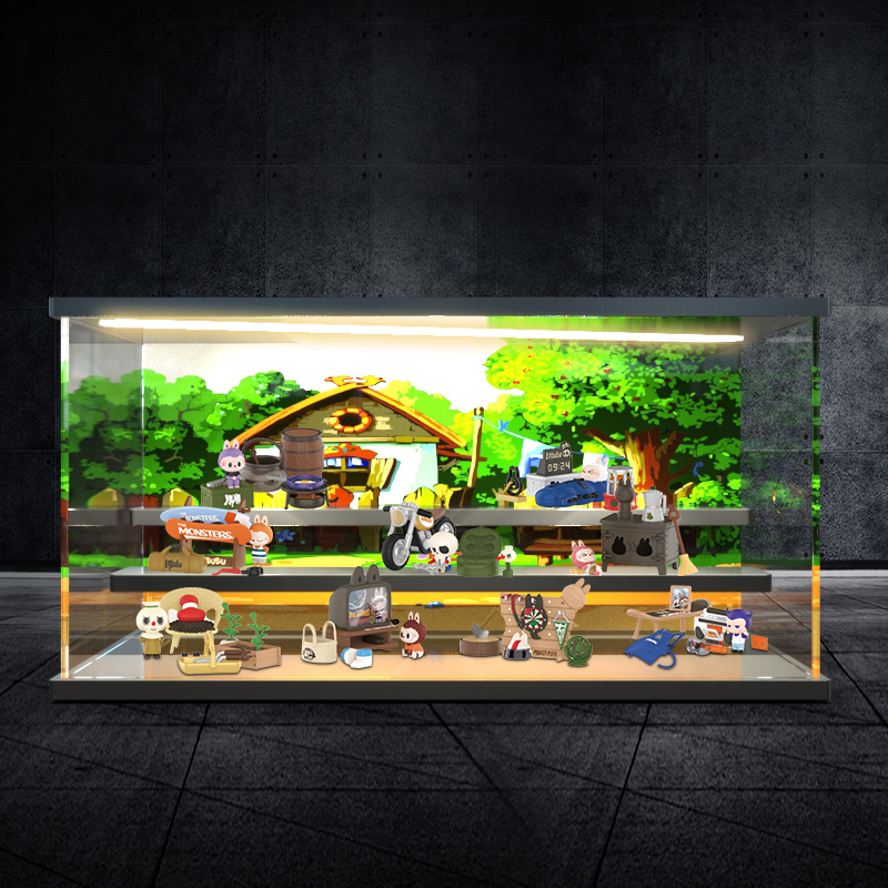 LABUBU精灵之家系列盲盒展示盒