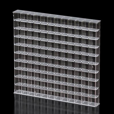 透明盲盒展示架分格挂墙手办展示架积木摆件亚克力收纳展示盒