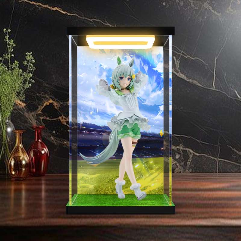 适用 GSC PUP 赛马娘 星云天空 青云天空 L尺寸 手办亚克力收纳盒
