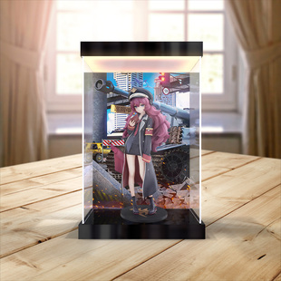 贝格宝适用APEX 蔚蓝档案 伊吕波 1/7比例手办模型灯箱款收纳盒