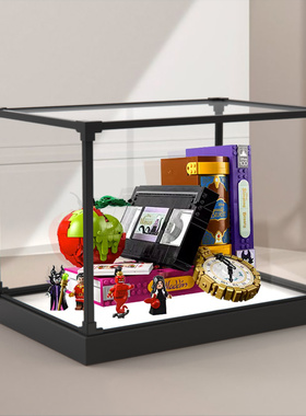 亚克力展示盒适用乐高43227迪士尼系列反派集锦手办合金框收纳盒