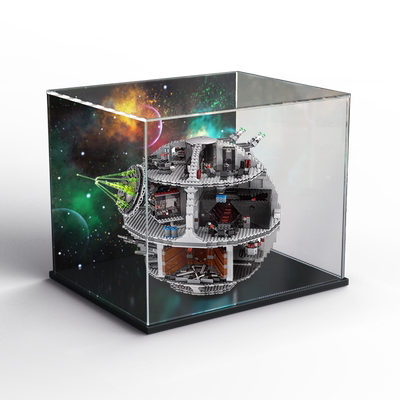 死星75159亚克力透明防尘收纳盒