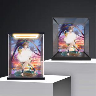 适用良笑塑美 胜利女神：妮姬-阿妮斯：闪耀夏日手办亚克力收纳盒