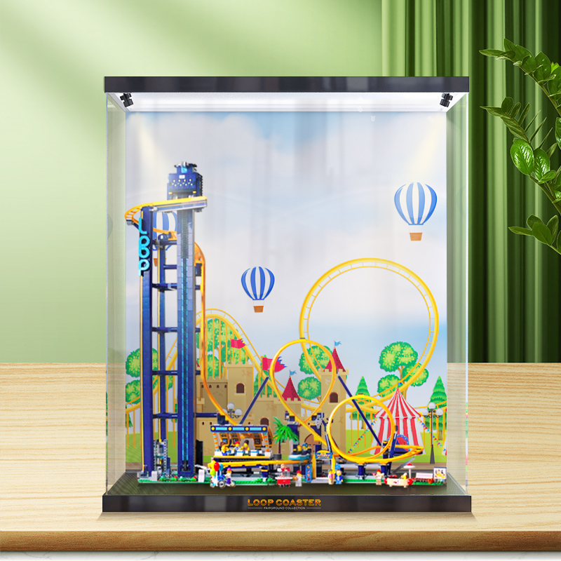 亚克力适用乐高10303收纳盒