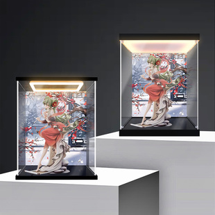 贝格宝适用GSC 初音未来 梅花三弄1/7比例 手办亚克力收纳盒