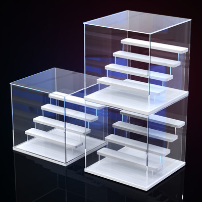 展示架亚克力防尘罩手办收纳盒