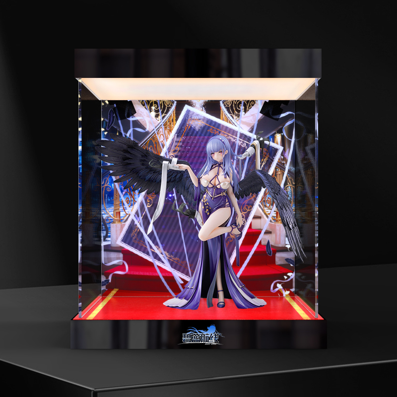 灯光高清收纳盒适用NEONMAX碧蓝航线 黛朵 多愁的BisqueDoll 手办