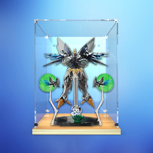 适用CCS  TOYS 铁魄超级机器人大战OG塞巴斯塔机甲木制收纳展示盒