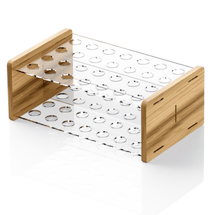 原木幼儿园剪刀收纳盒美工角材料桌面置物架儿童手工美术室剪刀架