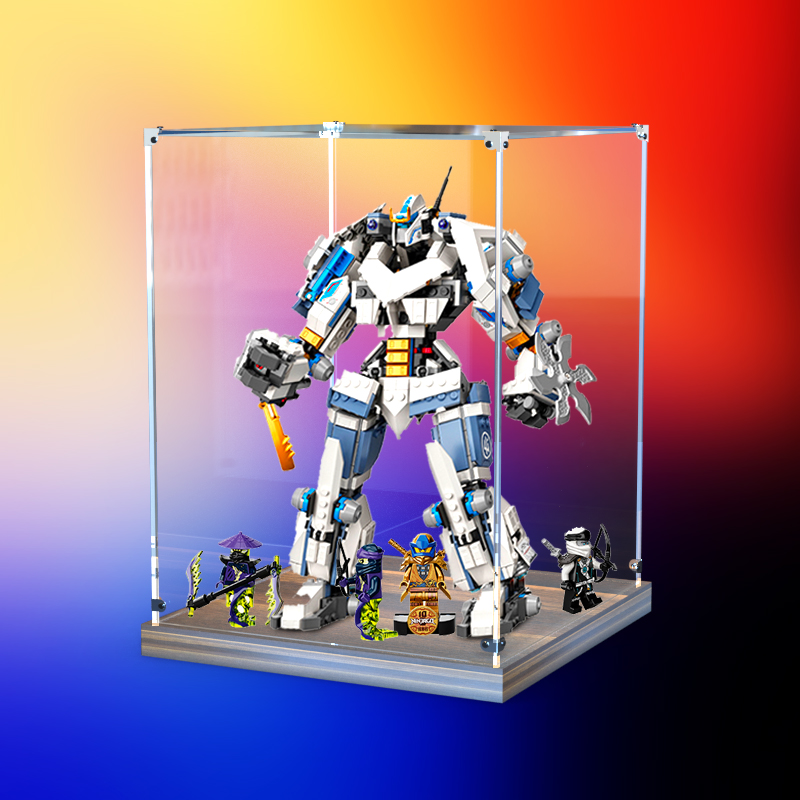 收纳盒赞的泰坦机器人大决战手办