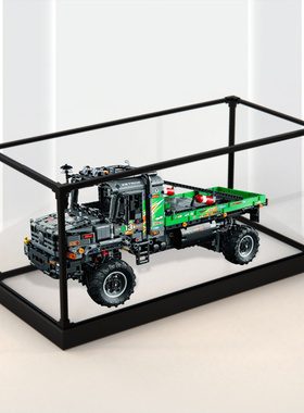 乐高42129亚克力展示盒适用梅赛德斯奔驰越野卡车积木盒子收纳盒