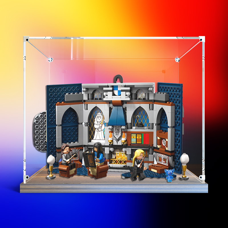 收纳盒拉文克劳学院旗帜拼装模型