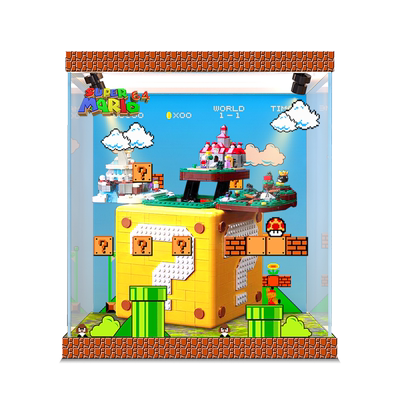 乐高模型亚克力防尘收纳盒展示盒