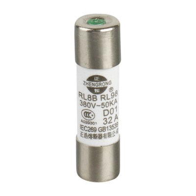 正浩 RL98-16 RL8-16 RL8B 陶瓷保险丝 熔断器 熔芯 380V 1A~16A