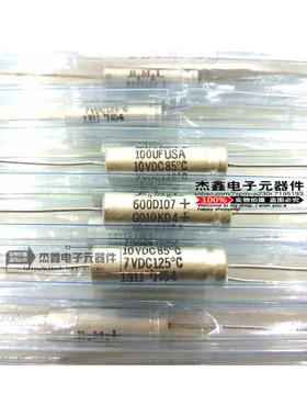 600D107G010KD4 Vishay 100UF 10VDC 7VDC 铝电解电容器 全新