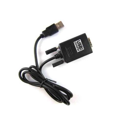 USB公转串口线USB转RS232USB转9针串口线Y105 340芯片  黑色