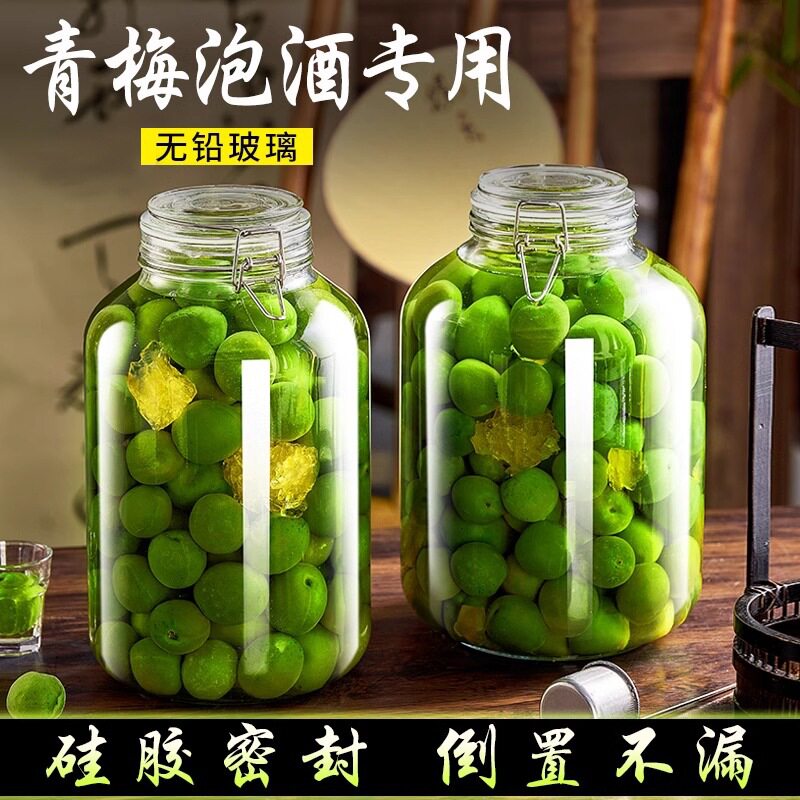青梅果酒瓶专用泡酒玻璃