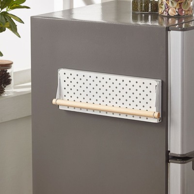 折叠款单层冰箱架 厨房冰箱壁挂架 家居洗衣机空调冰箱侧壁置物架