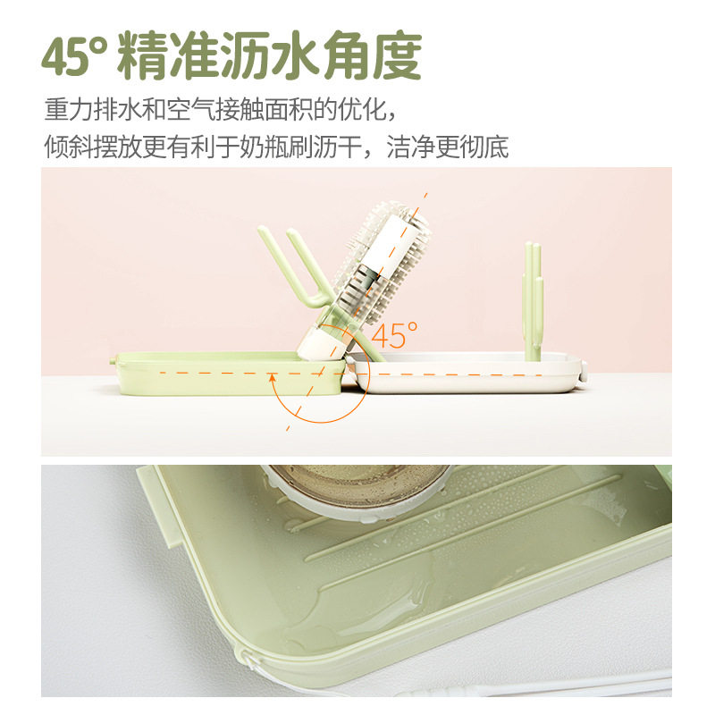 宝宝奶瓶清洁刷婴儿子沥