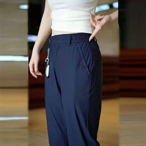 芸菲汇服饰专柜店男裤速干冰丝直筒裤男士透气空调裤运动休闲裤a1