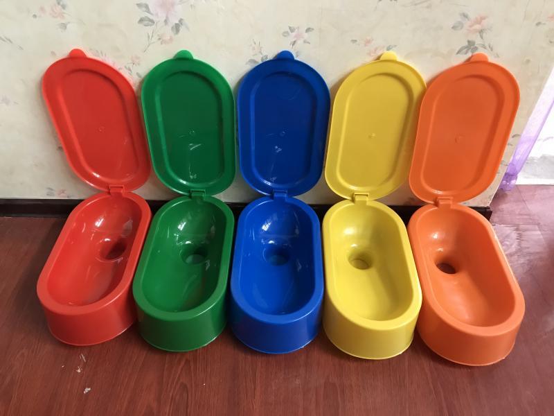 装修马桶 简易塑料马桶大号坐便器工地非一次性防臭坑 临时蹲便器