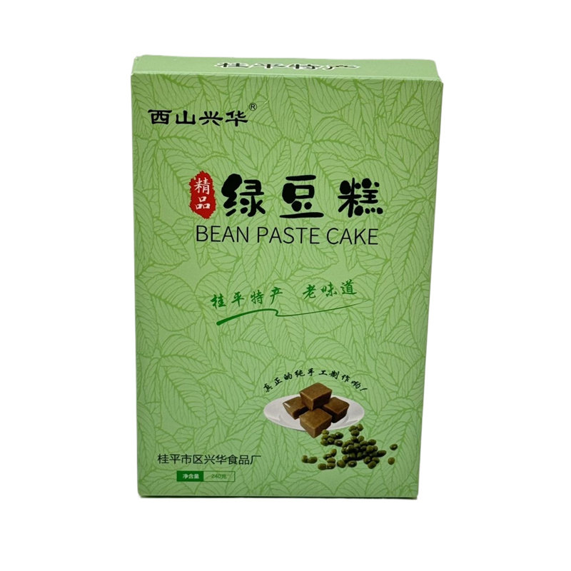 广西特产桂平西山兴华绿豆糕传统老味道儿时糕点零食240g