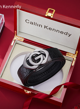Callin Kennedy男士皮带男款真皮腰带2025新款自动扣高档品牌礼物