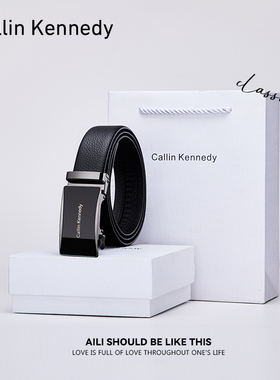 【重磅清仓】Callin Kennedy皮带男士真皮自动扣腰带男款休闲商务