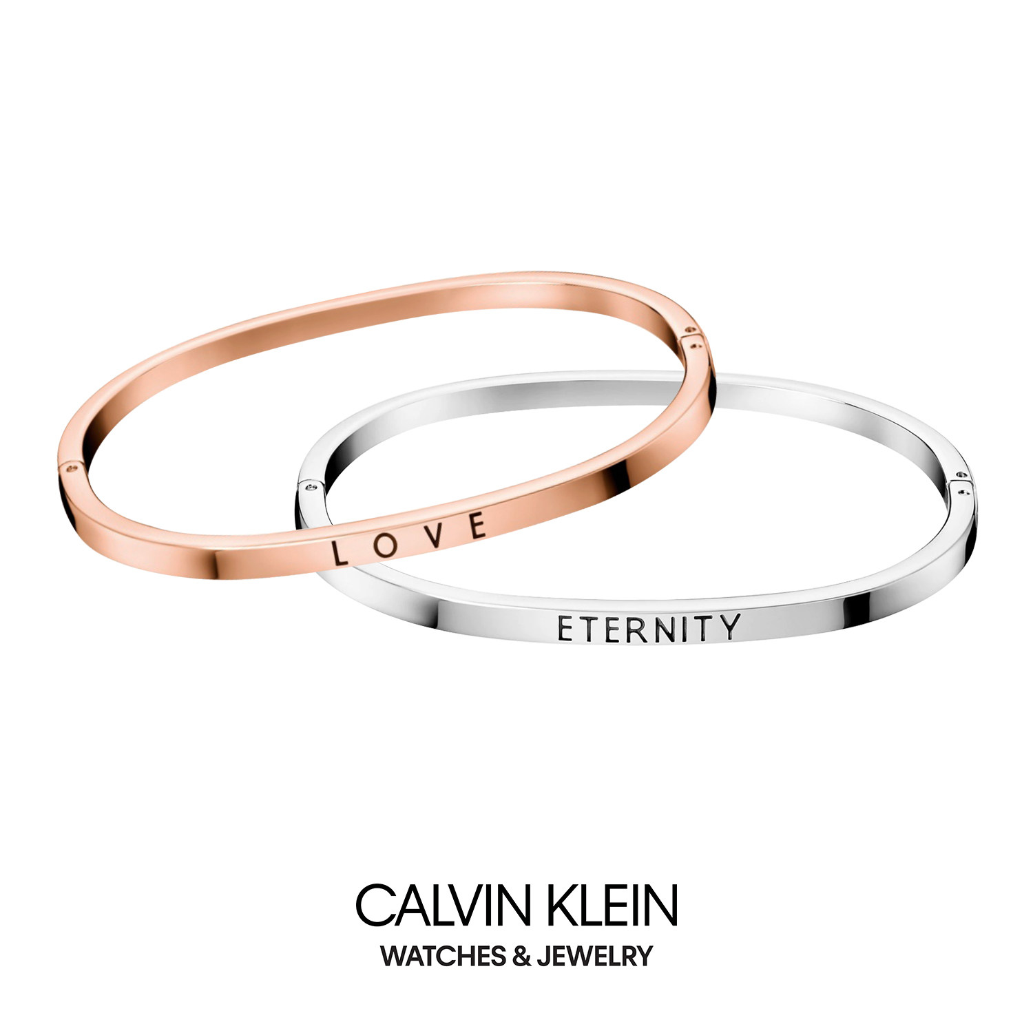 BANGLE - 2018 CALVIN KLEIN HOOK KJ06MD0902 - CK ETERNITY手镯