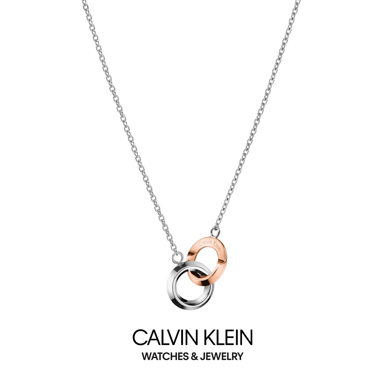 NECKLACE - 2017 CALVIN KLEIN BEAUTY KJ4NPN2001 - CK情侣项链