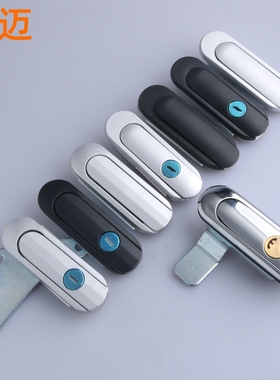 老AB403-1-2电箱门锁 机箱柜门锁 工业机械设备锁 开关控制柜门锁