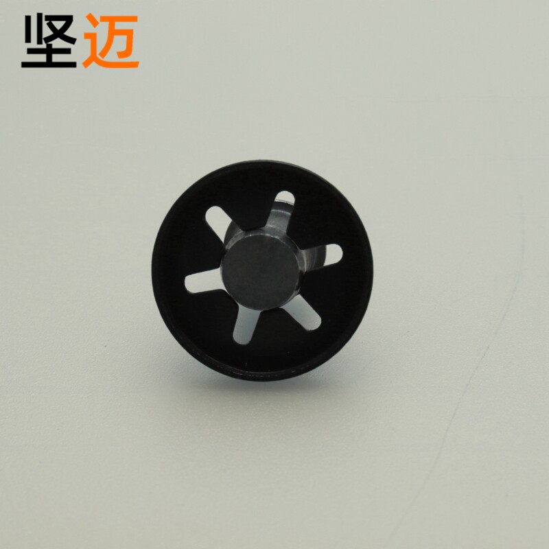 锁杆固定弹簧片ts004 固定锁杆片配件 固定件附件 十六折型材配件