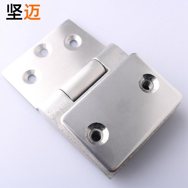 304不锈钢弧形合页CL285玻璃夹