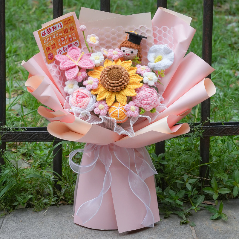 小学初中高考花束送学生老师闺蜜
