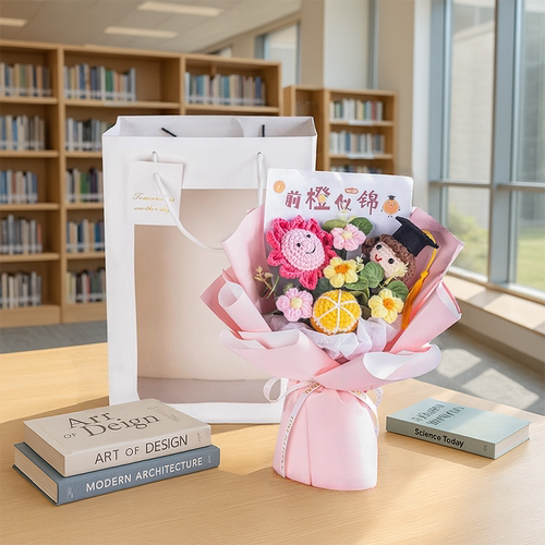 成品幼儿园小学初中高中毕业花束