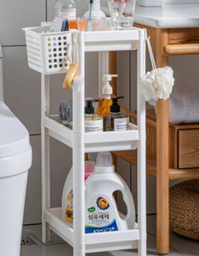 Multipurpose Storage Rack Bathroom Organizer Shelf Sundries