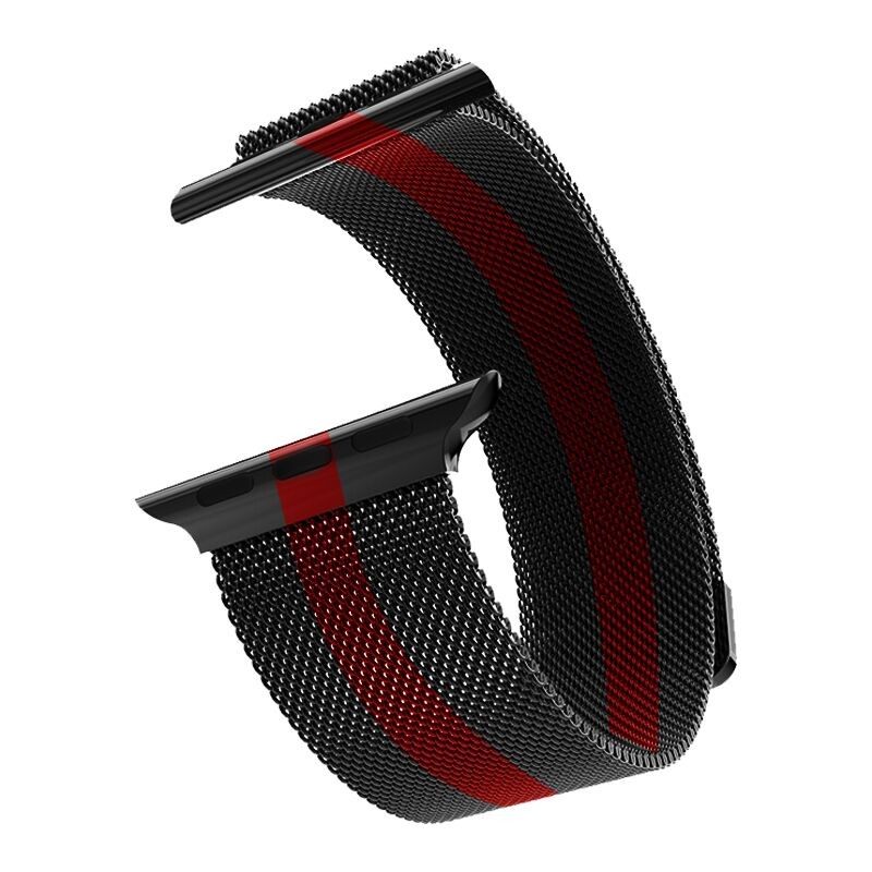 适用苹果手表iwatch8表带s9 s8华强北顶配通用金属磁吸编织applewatch9男女se米兰尼斯运动Ultra透气不锈钢带使用感如何?