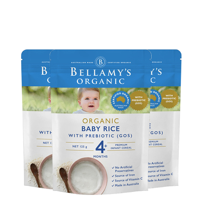 贝拉米米粉婴儿高铁米粉宝宝辅食高铁米糊乳4+营养粥