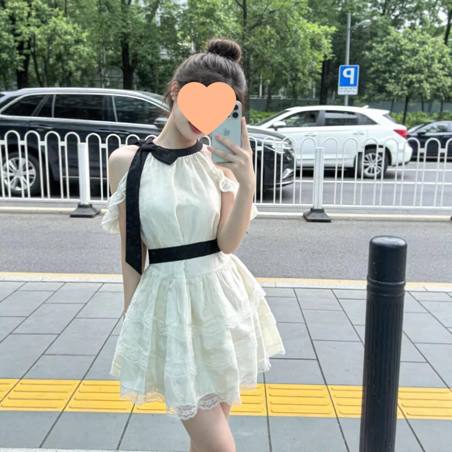 法式富家千金风连衣裙高级感甜美公主蓬蓬蛋糕裙2026夏季生日裙子