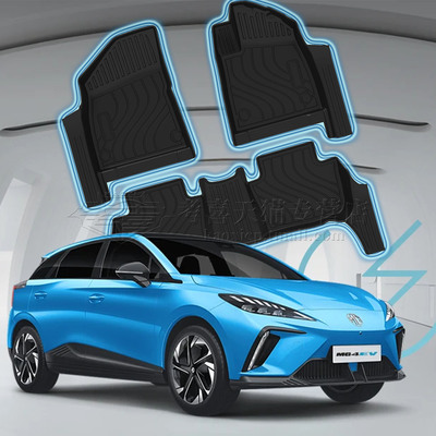 MG4EV右舵脚垫5D包门槛脚踏垫