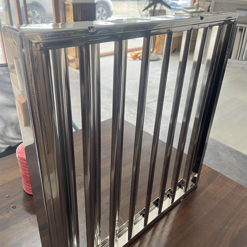 不锈钢排烟罩隔油过滤油烟商用烟机灶具配件防滴油网挡油板片篦子