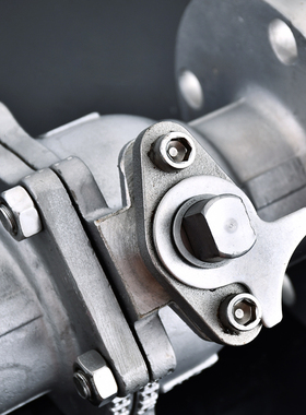 304/316L不锈钢高温法兰球阀Q41F-16P耐高温蒸汽导热油阀门dn5065