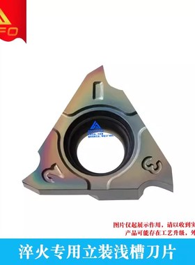 七彩高硬立装卡簧槽刀片 lGBA43R/TGF43R 300/320/330/350/400/45