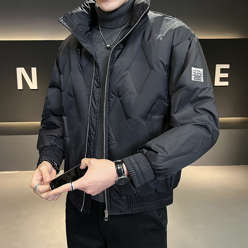 B255-F1813-P185店主风简约百搭商务高品质立领羽绒服外套男,男装羽绒服,电商B255